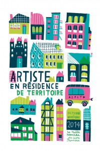 affiche résidence E Gehin