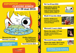 expo claudine Aubrun